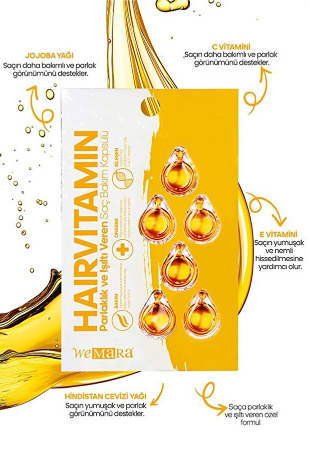Wemara Shine and Matte Giving Hair Care Capsule