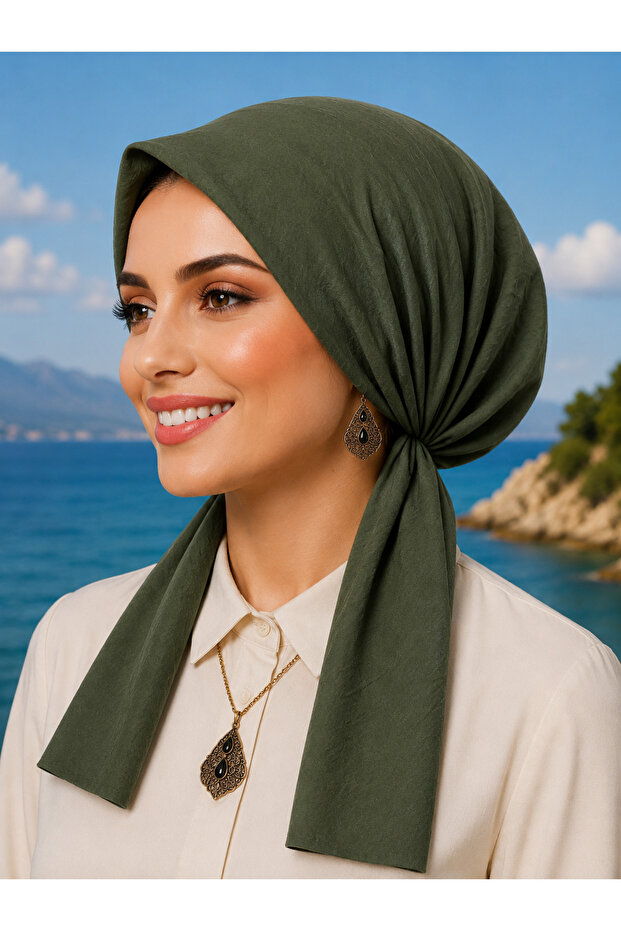 قماش قطني للوشاح والقبعات لا ينزلق