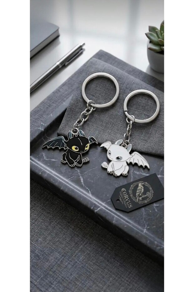 How to Train Your Dragon Double Keychain