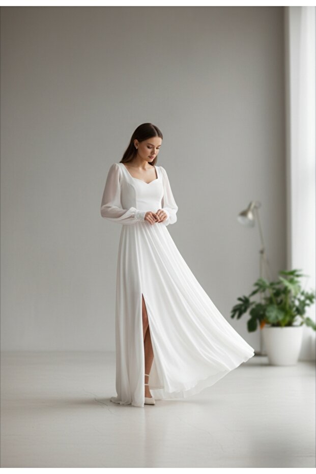 Rochie de seară pentru nuntă și logodnă - 1