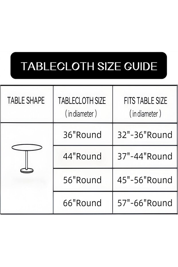 Vinyl Fitted Tablecloth with Flannel Backing, Waterproof Oil-Proof Elastic Edge Table Cover
