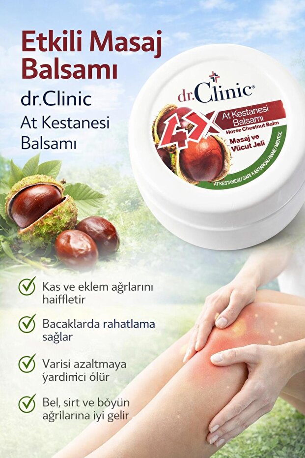 4 Layers Effective Horse Chestnut Massage Gel 280 ml