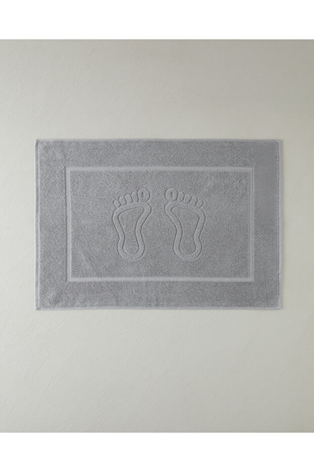 Soft Step Cotton Foot Towel 50X70 cm Gray
