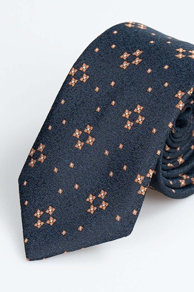 Patterned tie 7 cm color 12