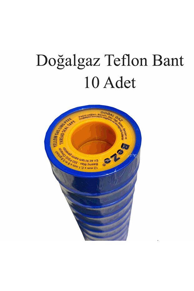 Doğalgaz Teflonu - 10 Adet