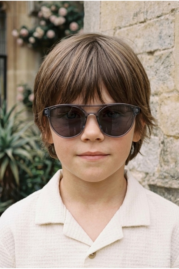 Edo 0-10 Years Old Uv400 Certified Smoked Children's Sunglasses