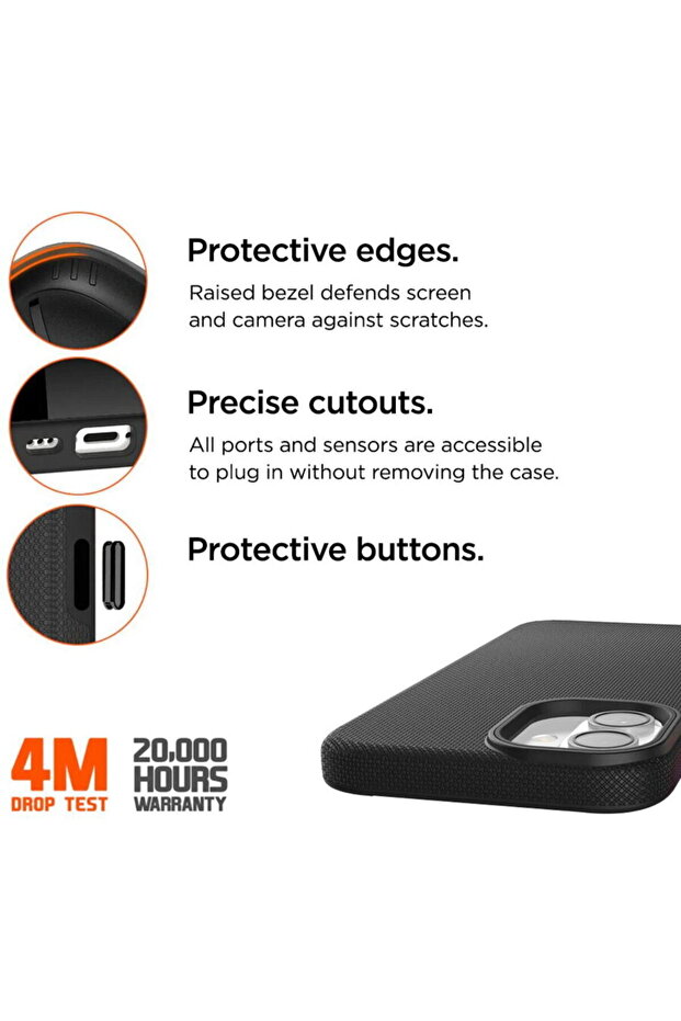 Husa North Case iPhone 16 Negru - 2