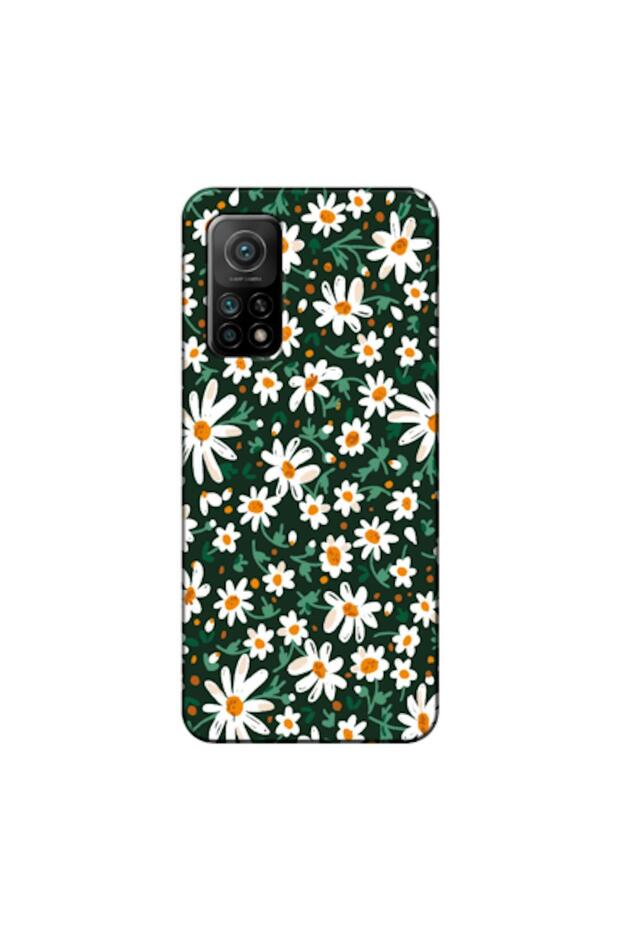 Xiaomi Mi 10t 5g Compatible Case Spring Flowers 4 Silicone Case (Printed)