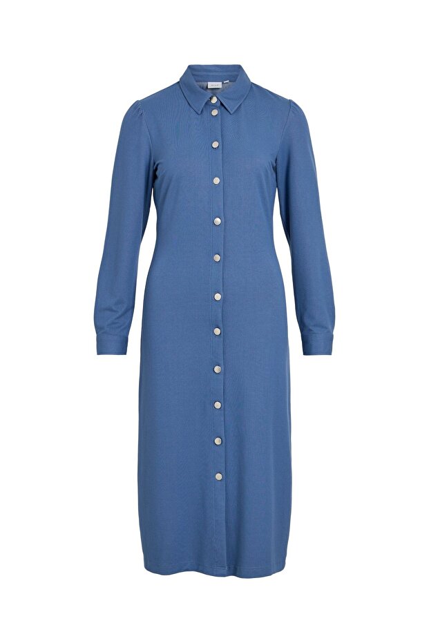 Maxikleid VICHANIA Langarm - 2