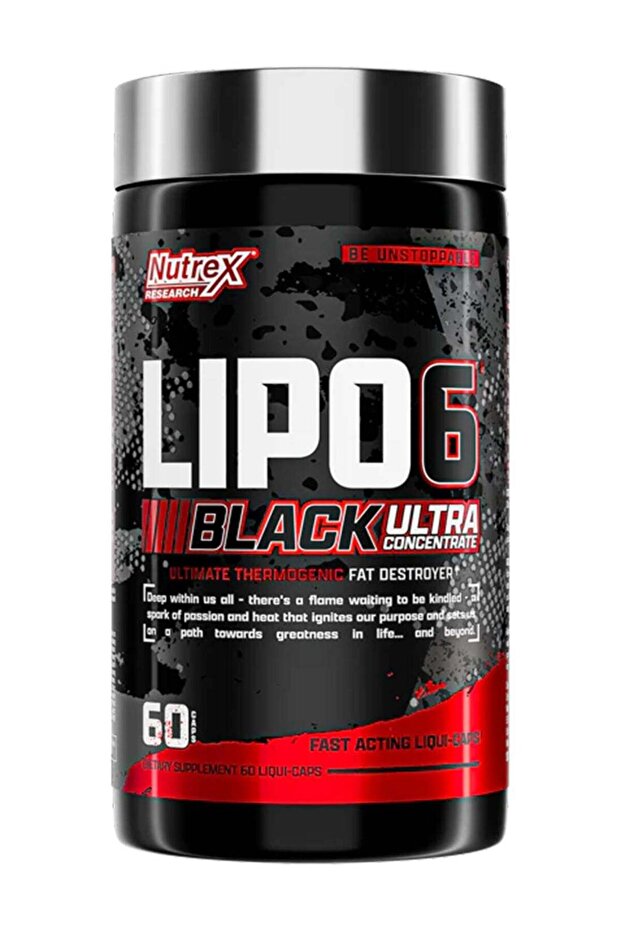 Lipo 6 Black Ultra Concentrate Fat Loss Support 60 Capsules (NEW PACK)
