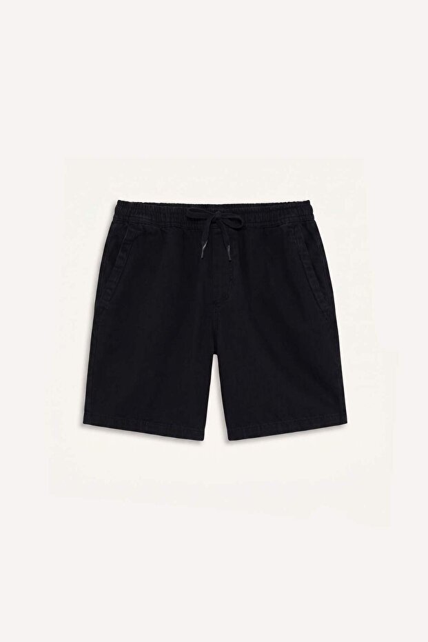 100% Cotton Relax Fit Summer Comfortable Jean Bermuda Shorts D4390Ax24Sm