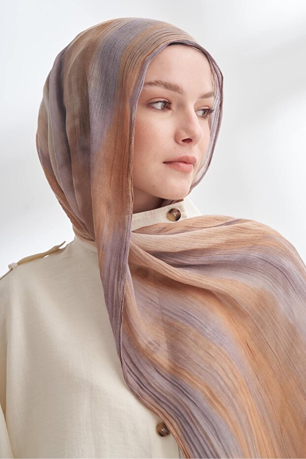 Organic Touch Blend Pattern Shawl