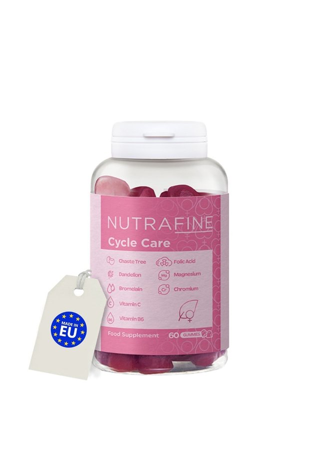 Cycle Care Gummy, Special Formula Chewable Vitamin for Women, Pms Support 60 Gummies