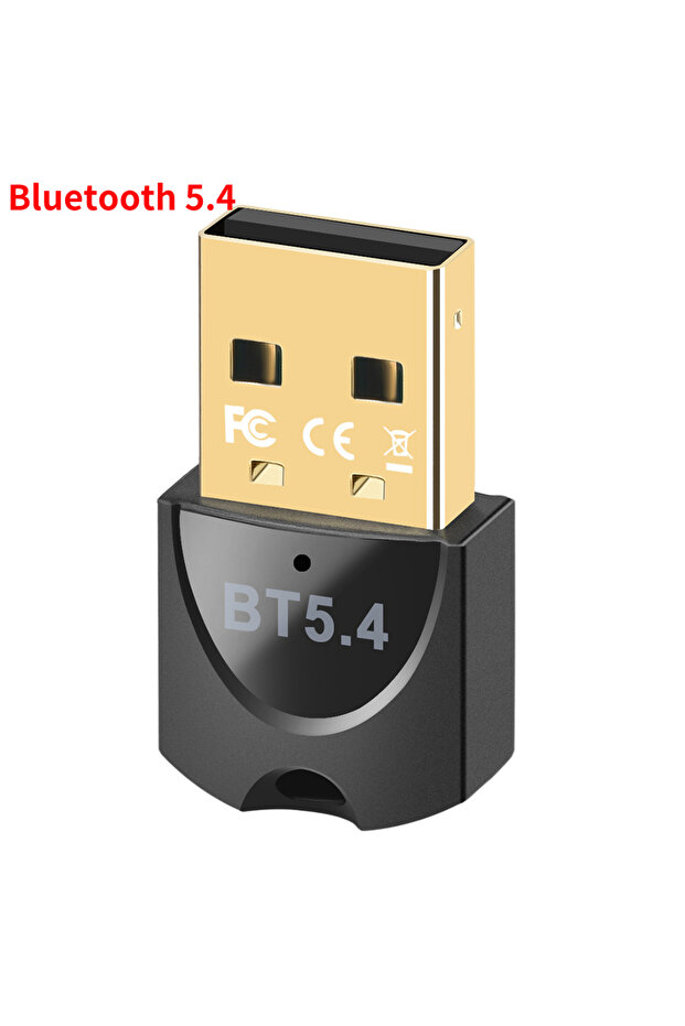 محول بلوتوث 5.4 USB لاسلكي للكمبيوتر، يدعم بلوتوث 5.4 و5.3، مناسب للماوس ولوحة المفاتيح
