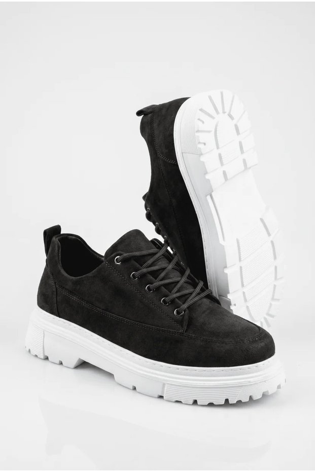 Zrk-702 premium high quality black white suede daily men's classic shoes