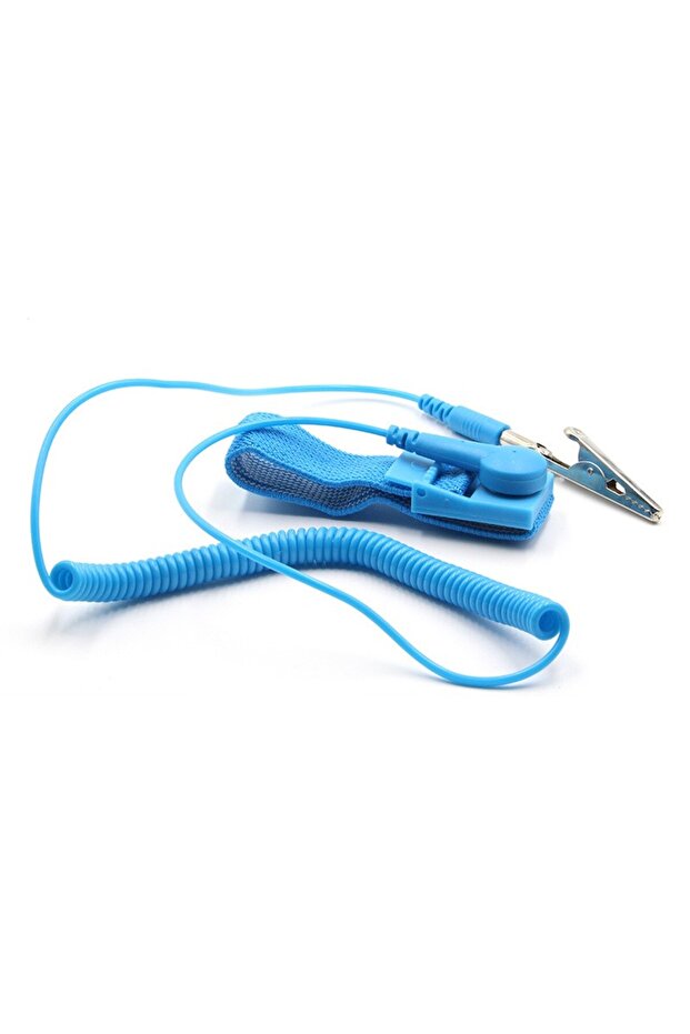 A 1Pcs Brand Anti Static ESD Wrist Strap Discharge Grounding Prevent Static Shock With Clip For Sen.