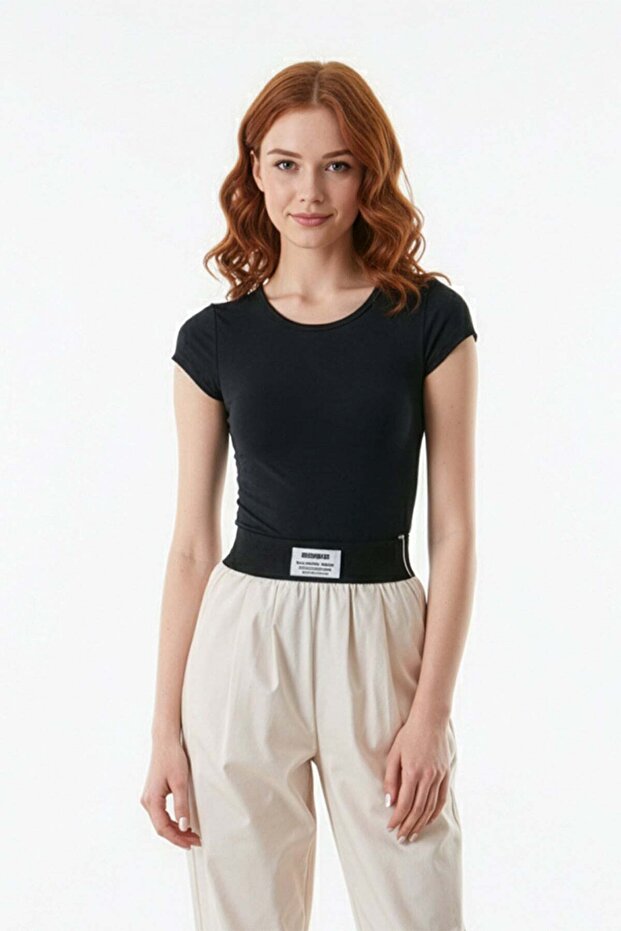 Basic Crew Neck Snap Body