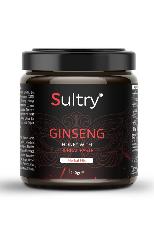 Ginsengli Bitkisel Macun Kavanoz (240 GR)