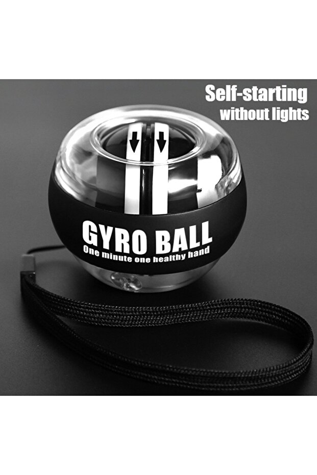 auto start LED Wrist Ball Centrifuge Gyro Wrist Press Automatic Start Range Gyro Ball Arm Hand Muscl