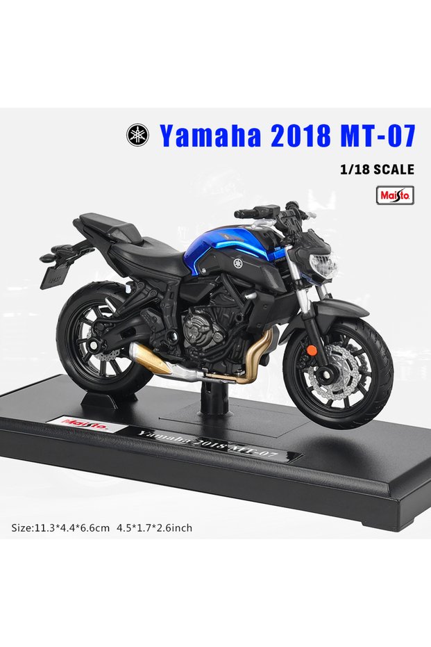 Maisto 1-18 MT-07 2018 Maisto 1:18 YAMAHA MT-07 MT-10 Ducati Kawasaki KTM Suzuki BMW Multiple models