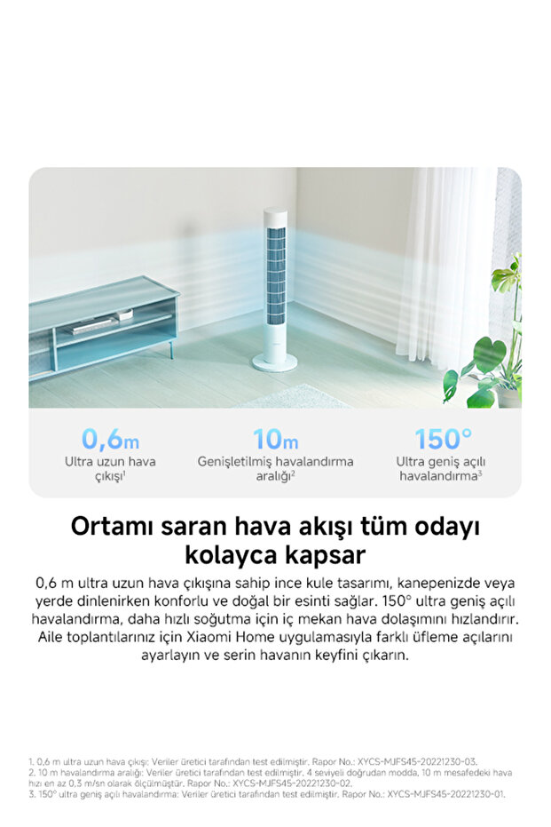 Smart Tower Fan 2 Vantilatör 2 - 6