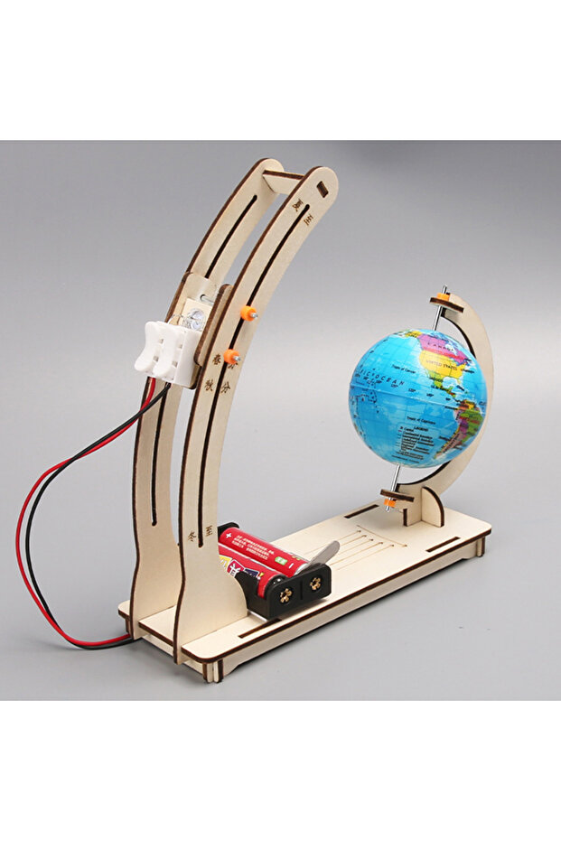 3 قطع محاكاة تناوب الليل والنهار على الأرض ألعاب علمية للأطفال DIY STEM تكنولوجيا الفيزياء التعلم