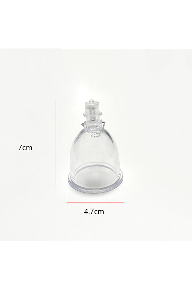 White vacuum cup-M Home Vacuum Cup Accessories for Men's Exercise and Muscle Relaxation Vacuum Cup S