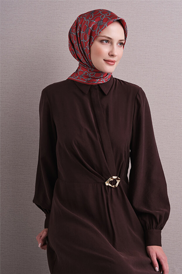 وشاح من الحرير الخالص 9638D 34