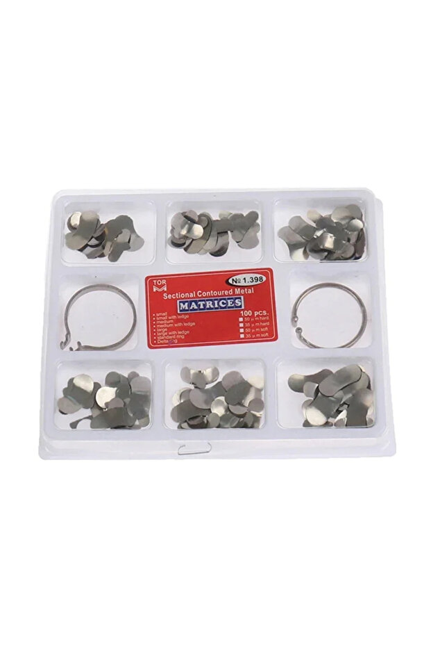1.398 No 1.398 Stainless Steel Metals Supragingivals Ivorys Dentals Sectionals Contoureds Metals Mat