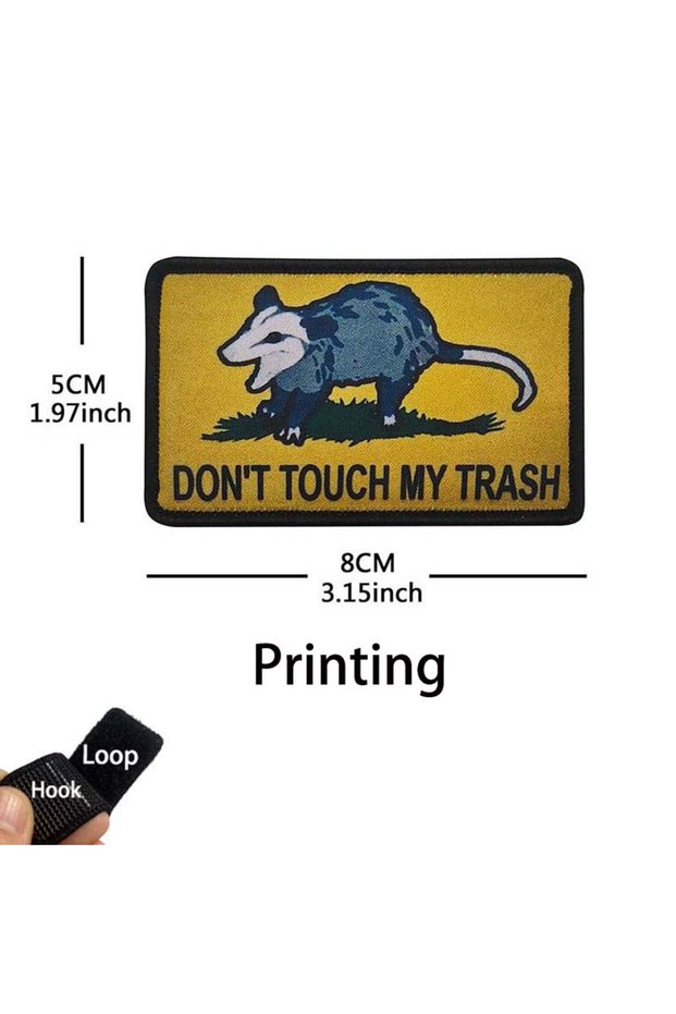 03-mouse Migrate Journey,Sunrise,Sunset Landscape Patches,Funny Animals Sayings Emblem Fabric Appliq