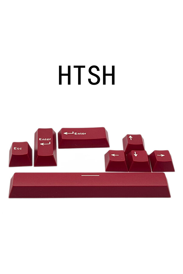 HTSH Keycap Key Cap Cherry Profile PBT Keycaps for Mechanical Keyboard MX Switch Gaming Keyboard Cus
