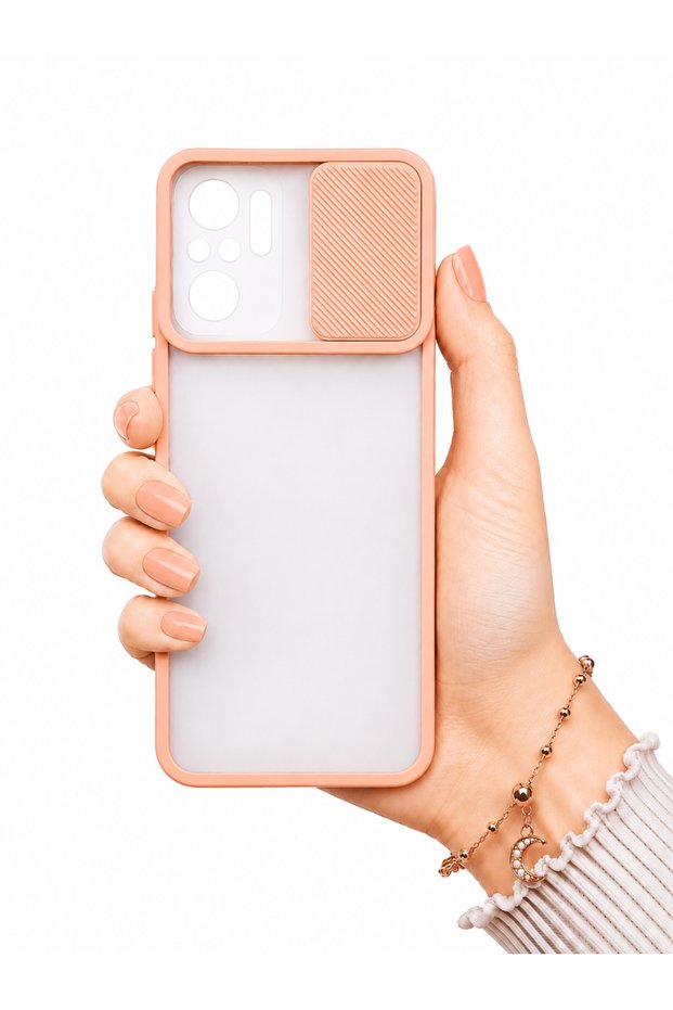 Xiaomi Redmi Note 10s Case Camera Slider Matte Back Surface Colorful Frame Lens Cover