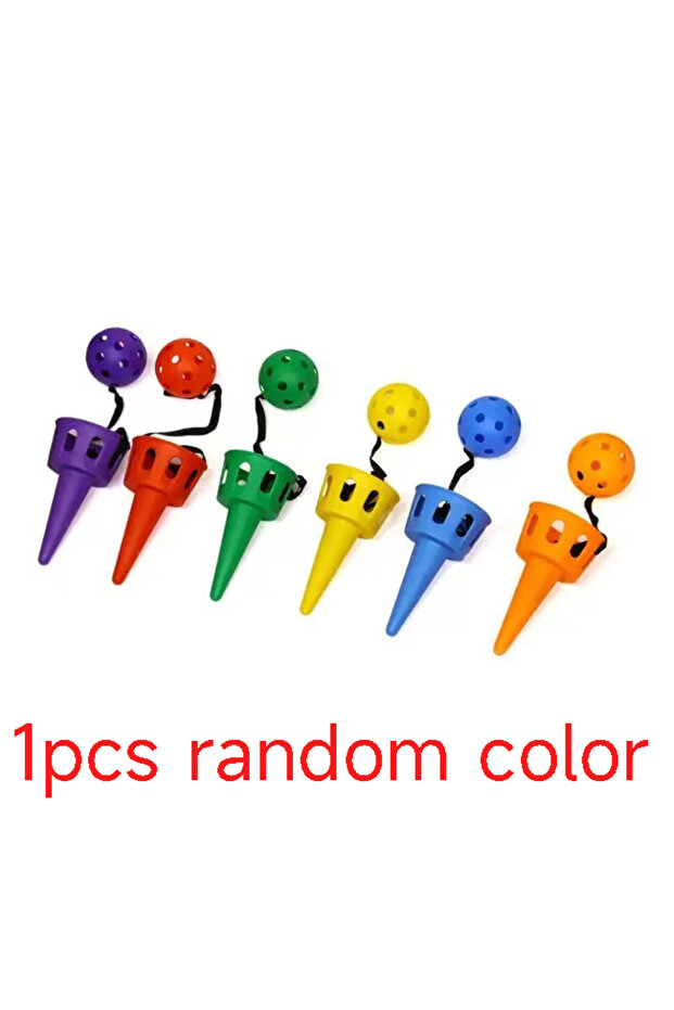 1Pcs Throwing catching sensory integration game set outdoor toy catching set children's hand eye coo