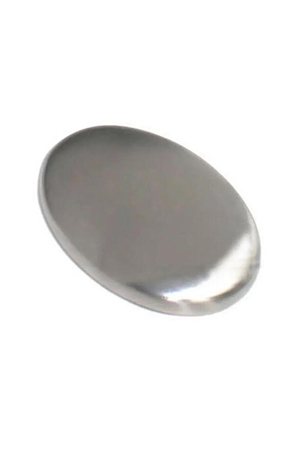 1pc Stainless Steel Soap Kitchen Bar Eliminating Odor Remover Stone Body Cleansers Bath Shower Suppl