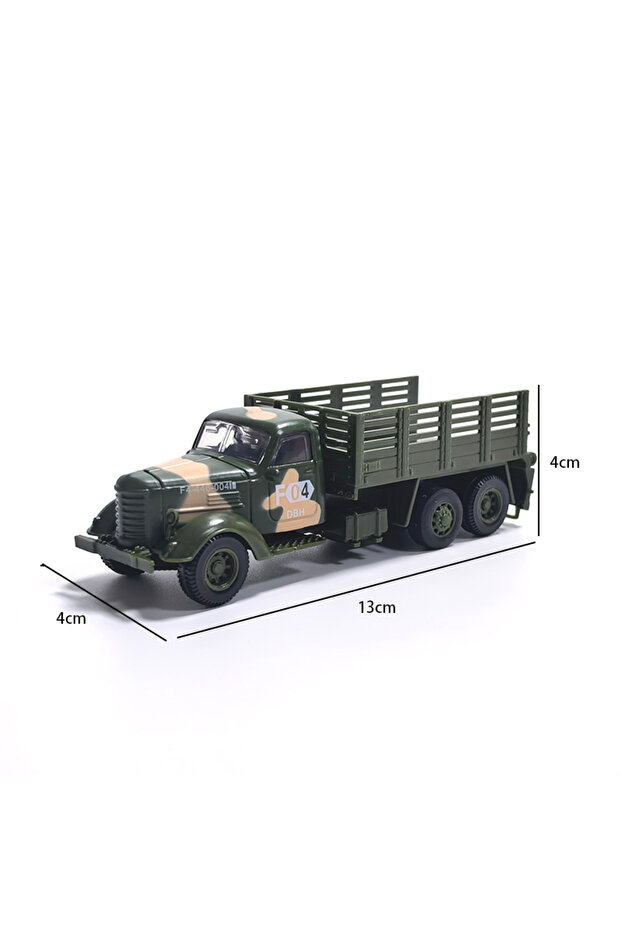 truck Simulation Military Armed Tank Helicopter Armored Vehicle Ambulance Truck Pull Back Car Childr