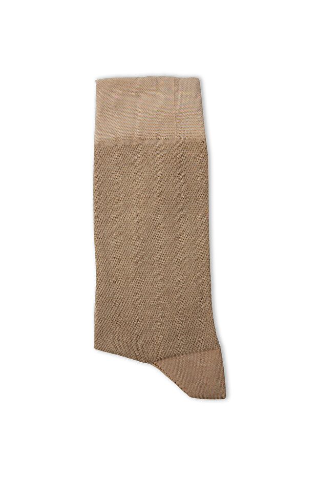 Single Patterned Cotton Thin Socks