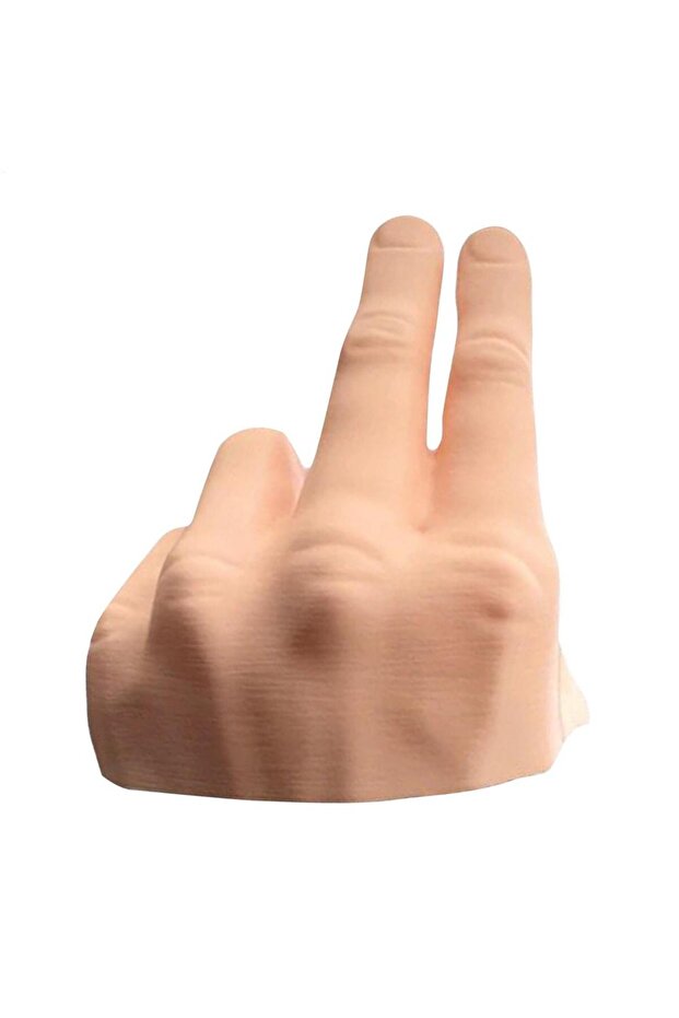 Waving Hand 2 Finger Waving Hand Car Dashboard Decoration Salute Lazy Waver Gladiator Cherokee 3D Pr