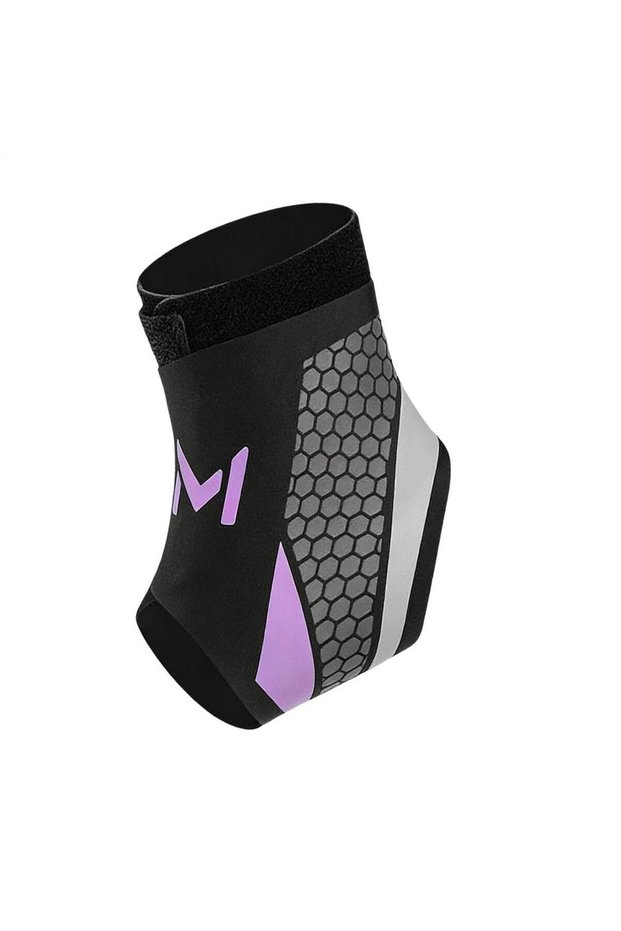 Purple Ankle Brace Breathable Sports Support Sleeve Foot Brace Ankle Support Strap for Exercise Fitn