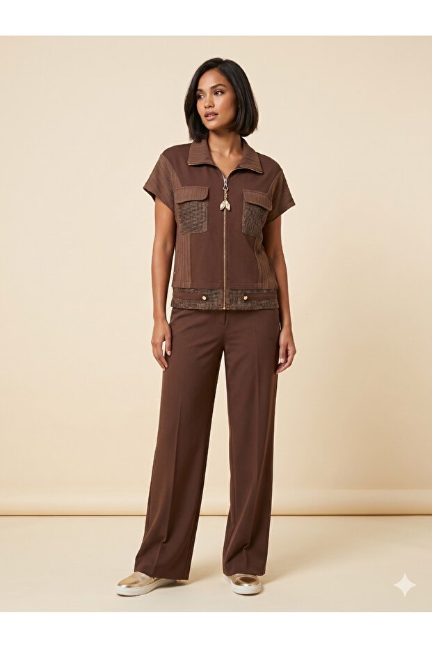 Ysati̇s Accessory Zipper Detailed Vest 1200115