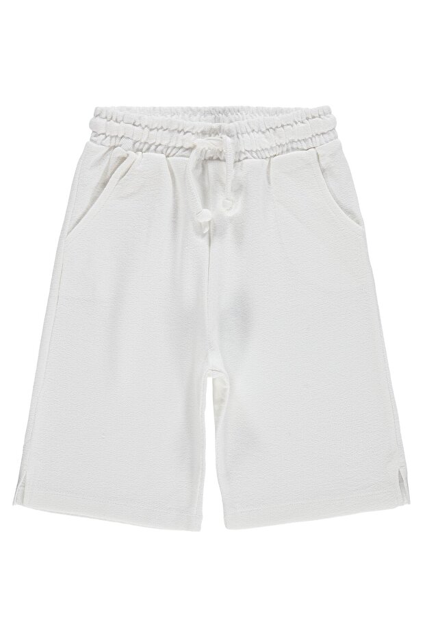 6-9 Years Old Capri - Off-White