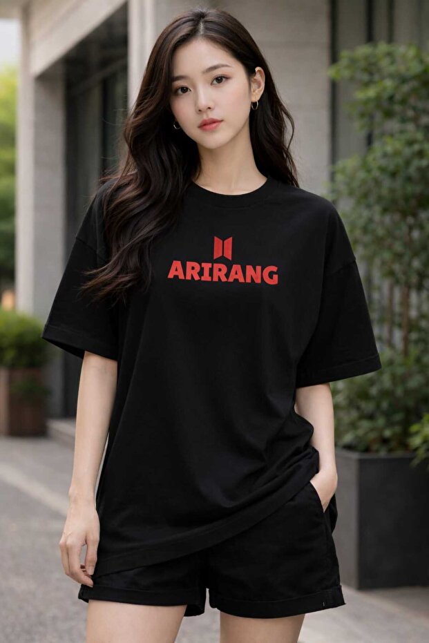 Arirang World Tour Printed Oversize Tshirt