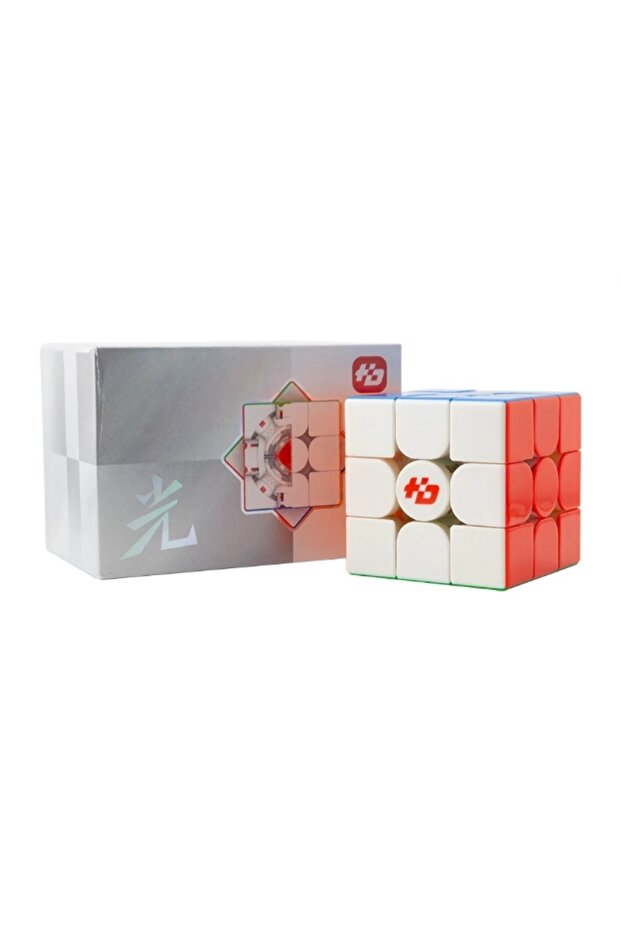 مكعب السرعة HuDong Light Ultra MagLev UV 3x3 - مكعب السرعة الاحترافي ذو النواة الكروية