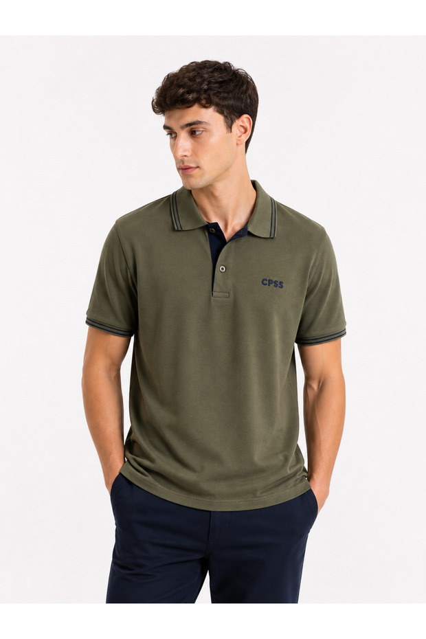 Men's Polo Neck T-shirt