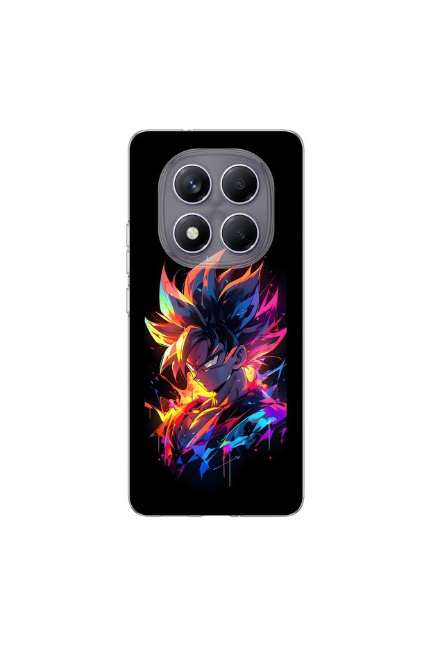 Redmi Note 14 Pro Compatible Anime 5/2 Design Transparent Case
