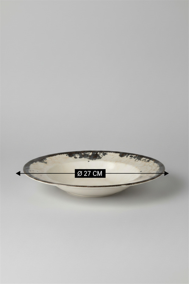 Set of 6 Valencia Pasta Plates 27cm Mega Pattern