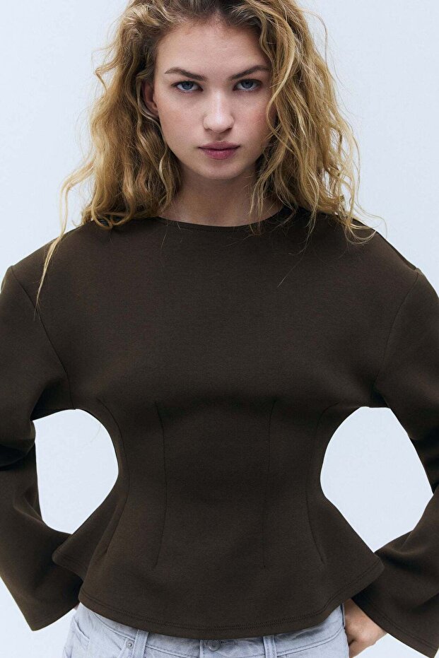 Waisted interlock top - 2