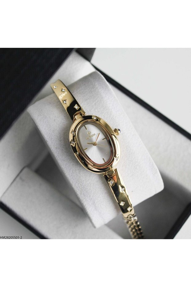 Hm28205S01-2 Women Wrist Watch with Steel Cord