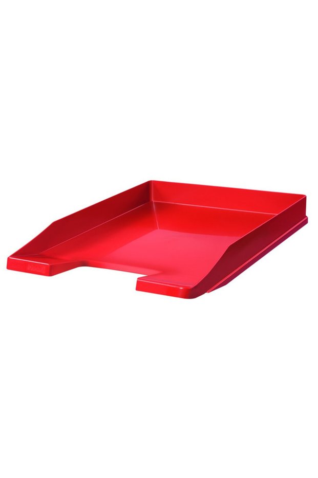 Junior slim document tray - red