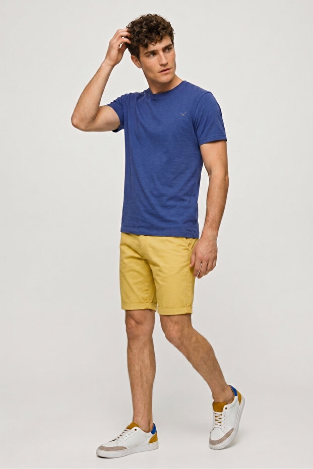 Basıl Royale 100% Cotton Basic T-Shirt - 2