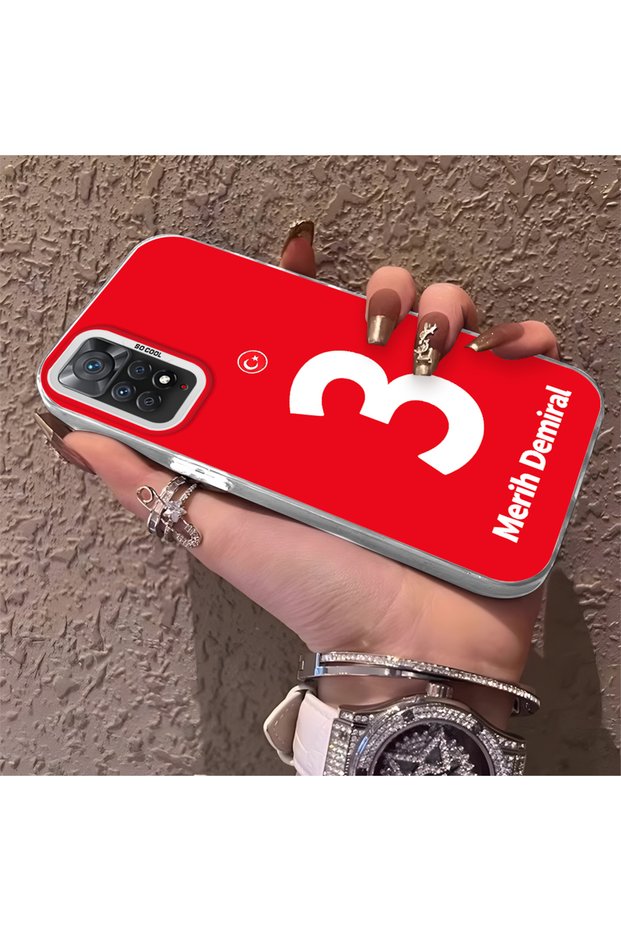 Silicone Edge Hard Back Phone Case Compatible with Redmi Note 12 Pro 4g Merih Demiral